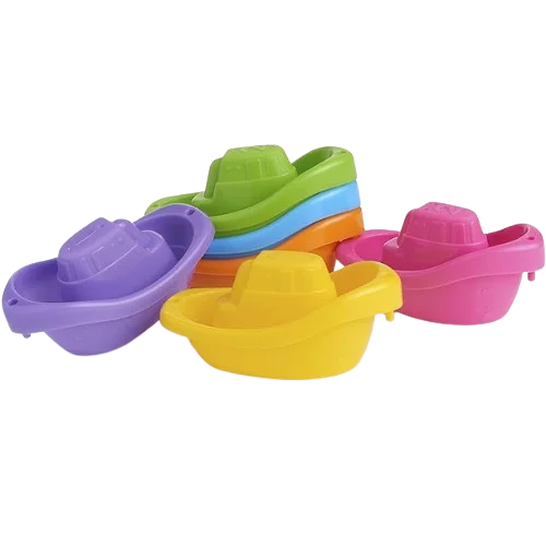 Munchkin® Little Boat Train Baby and Toddler Bath Toy 6 Piece Set