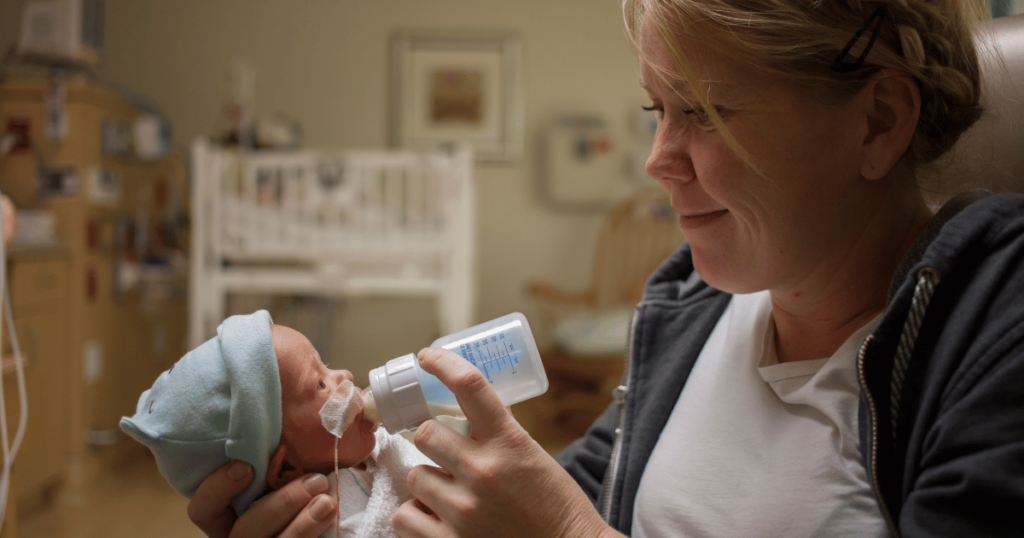 Feeding a Premature Baby