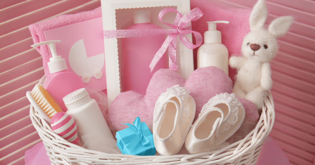 How to Assemble the Baby Gift Basket