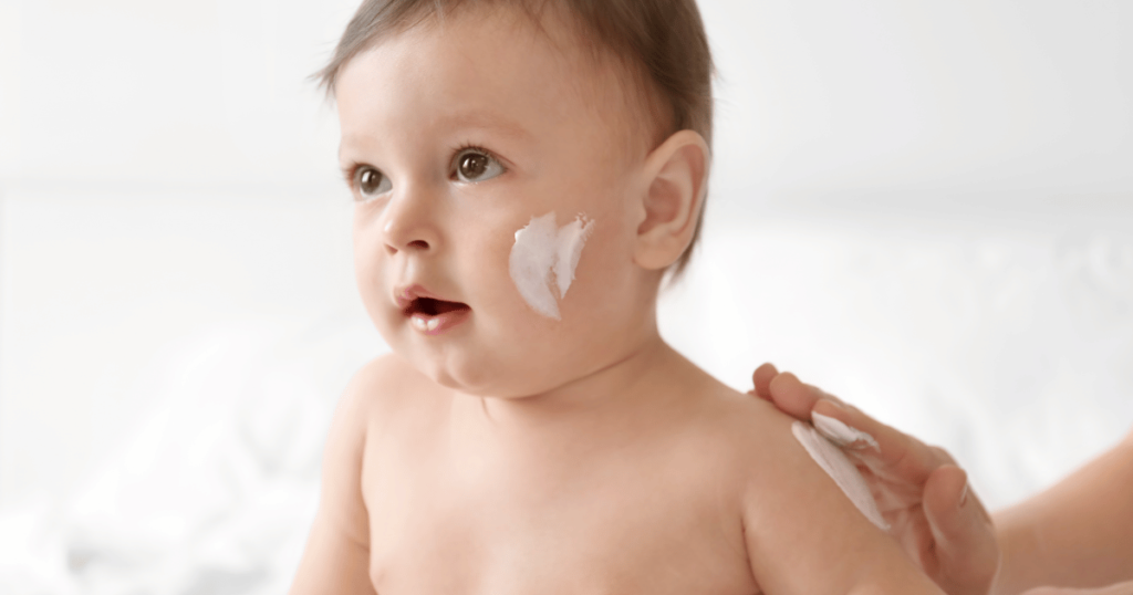 Moisturize Your Baby’s Skin