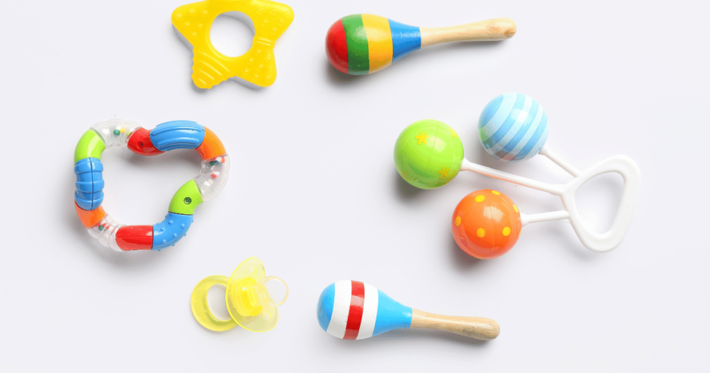 Rattles and Sensory Toys